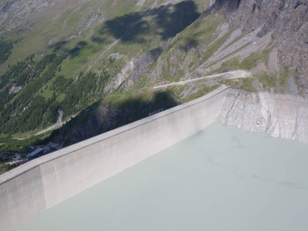 istock aerial view of Grande Dixence Dam 1206809471