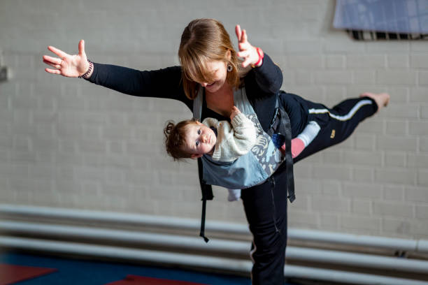 istock Mummy Yoga Balance 1206810904
