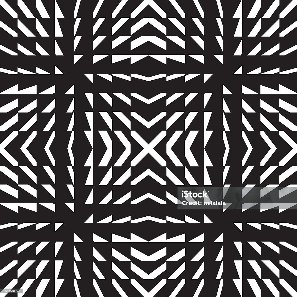 seamless pattern (vector) More seamless vector patterns: Black And White stock vector