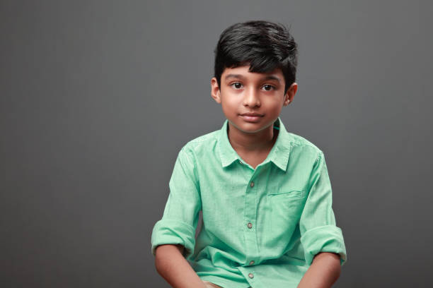 istock Portrait of a smart little boy 1206817529