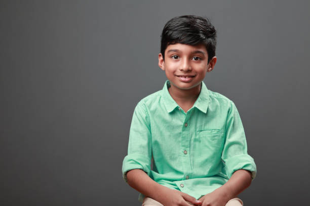 istock Portrait of a smart little boy 1206817581