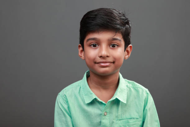 istock Portrait of a smart little boy 1206817842