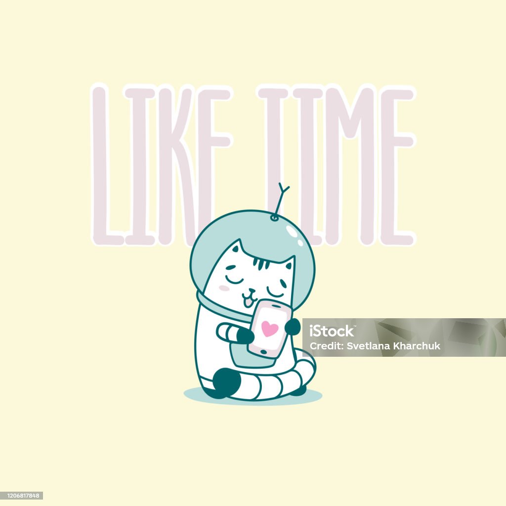 Những Con Mèo Hài Hước Phi Hành Gia Cho Điện Thoại Thông Minh Logo ...