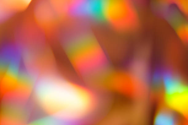 istock Blur background Abstract  holographic background multicolored trendy Futuristic lights 1206820820
