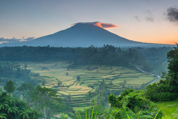 istock Beautiful view of Agung mountain 1206822104