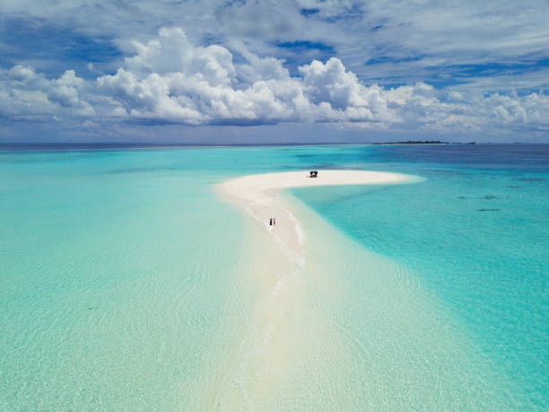 istock Beach and sea of Maldives 1206835393