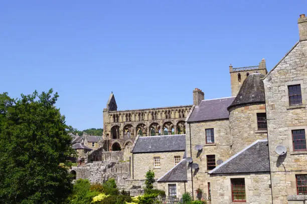 Jedburgh Abbey is the ruin of an Augustinian monastery in Jedburgh