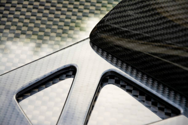 istock Carbon fiber composite raw material product for sport 1206840529