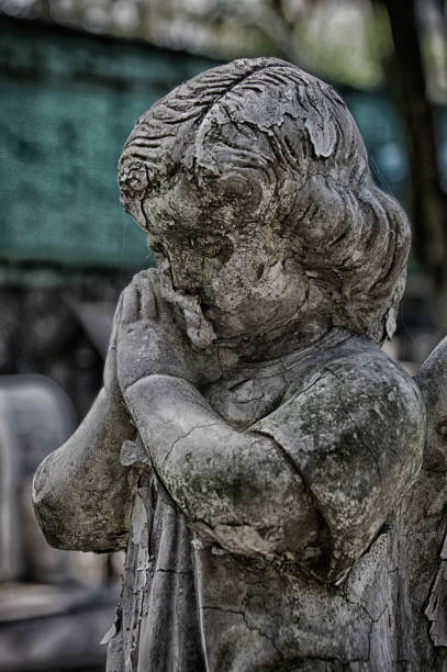 istock Angel Grave Marker in Mexico City 1206851618