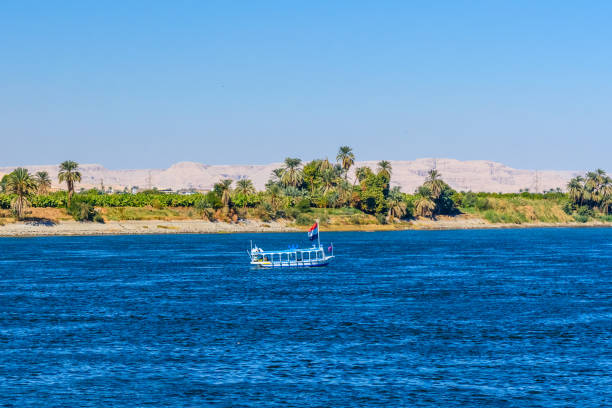 istock Tourist boat on the Nile river in Luxor, Egypt 1206852604