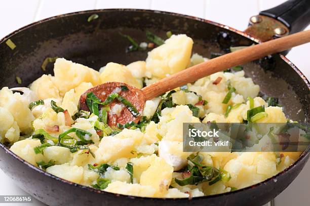 Potato Side Dish Stock Photo - Download Image Now - Crushed, Prepared Potato, Color Image