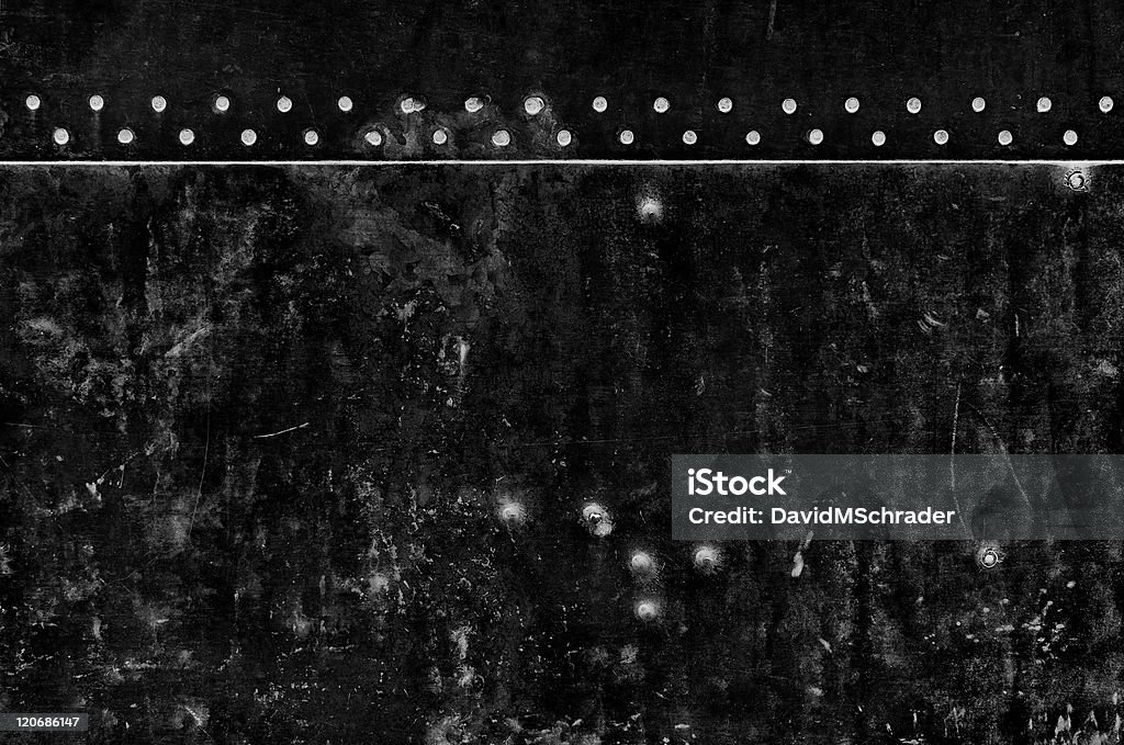 Mur de Grunge noir - Photo de Impact de balle libre de droits