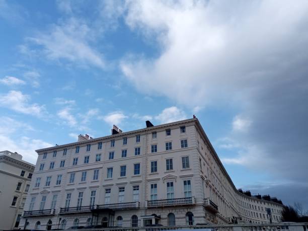 istock Brighton Seaside curved apartment block 1206862063