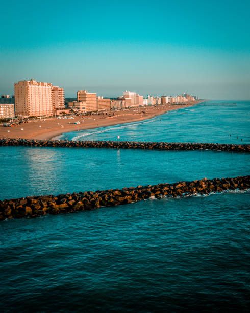 istock Drone view of the beach 1206863781