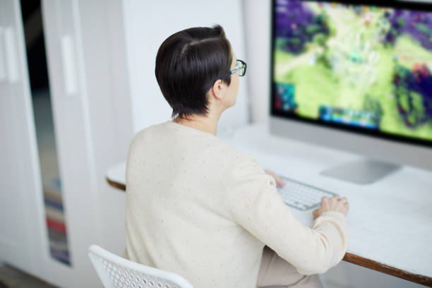 istock Woman Working in White Office 1206864097