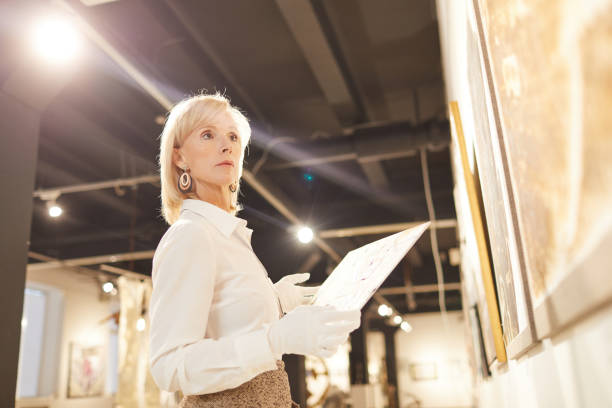 istock Art Gallery Manager in Museum 1206870313