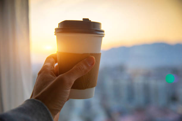 Coffee time in the morning