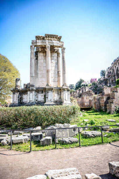 istock The Ruined Temples Of Ancient Rome 1206887615