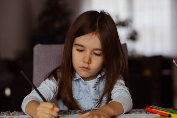 istock Children's drawing of planet Earth 1206889243