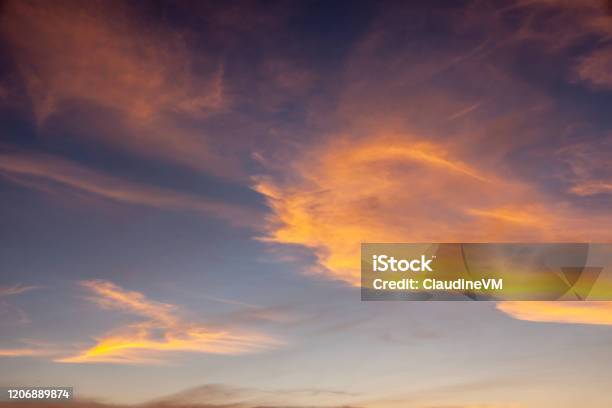 Closeup Of Red Sunset Over Arafura Sea Australia Stock Photo - Download Image Now - Australia, Blue, Dark