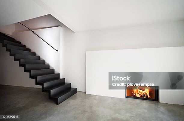 Beautiful Modern Apartment Loft Duplex Stock Photo - Download Image Now - Apartment, Architecture, Beauty