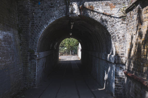istock Pedestrian tunnel under the railway 1206898930
