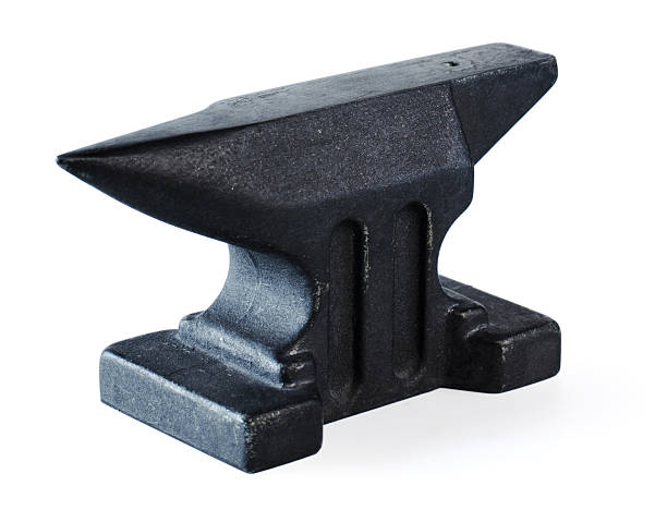 istock Isolated picture of a lead anvil 120690340