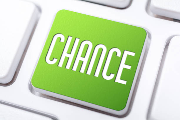 istock The Word Chance On A Green Keyboard Button, Chance For A Better Life Concept 1206906852