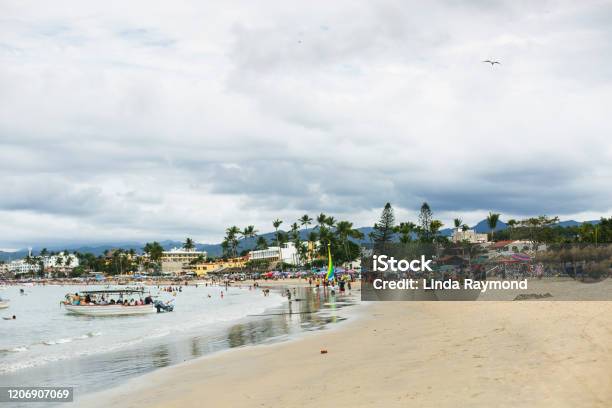 Ricon De Guayabitos Nayarit Mexico Stock Photo - Download Image Now - Architecture, Beach, Bird