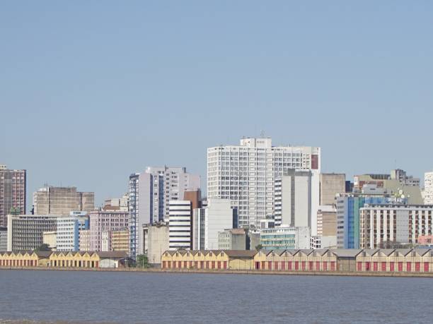 istock The city seen from the water 1206919369
