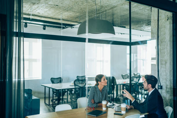 istock Team of professionals during a meeting. 1206926218