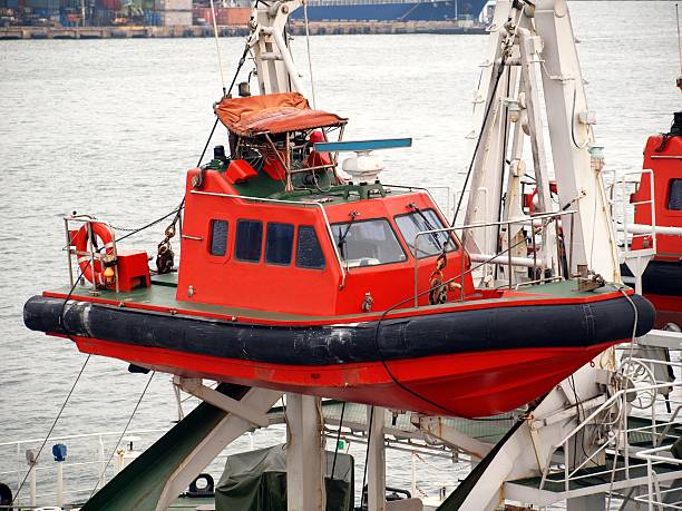 istock Coastguard Rescue Boat 120692653