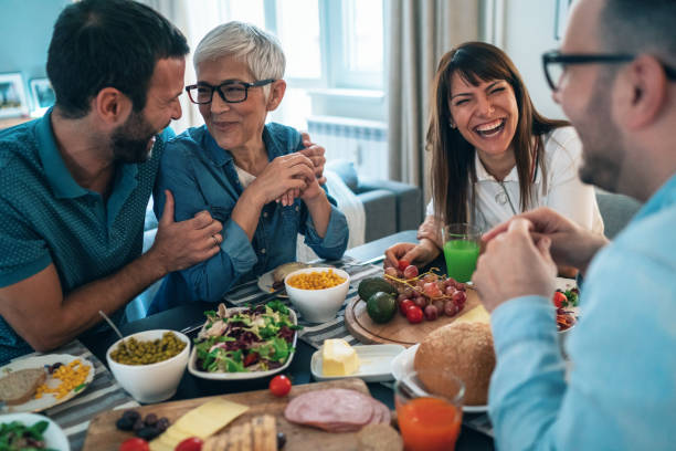 istock Family healthy brunch 1206930396