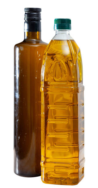 istock Various kinds of olive oil on the table 1206939289