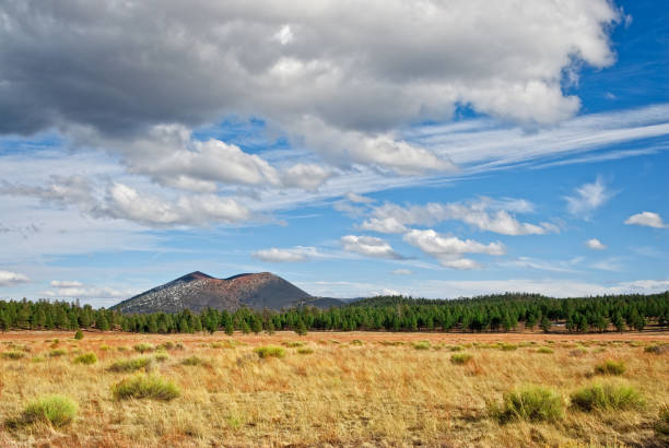 istock Sunset Crater from Bonito Park 1206940346
