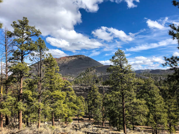istock Sunset Crater from Lenox Crater 1206940365