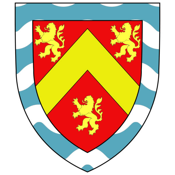 istock Coat of arms of Anglesey in Wales 1206943040