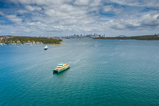 Commuter ferry, Sydney Harbour, New South Wales, Australia