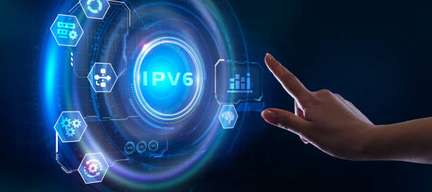 istock Business, Technology, Internet and network concept. IPV6 abbreviation.Modern technology concept. 1206960000
