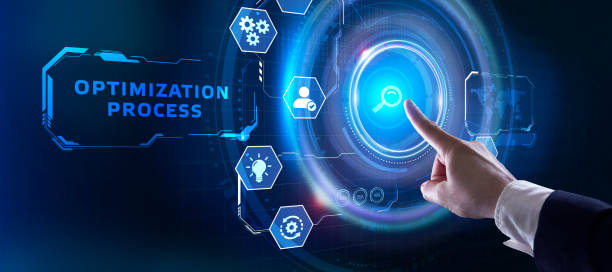 istock Business, Technology, Internet and network concept. Digital Marketing content planning advertising strategy concept. Optimization process. 1206960011
