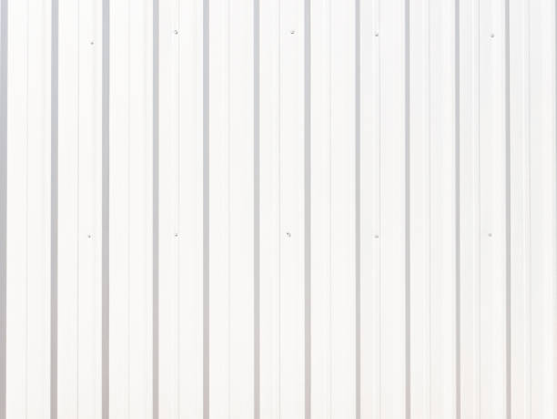 istock Gray metal sheet for building walls. 1206972032