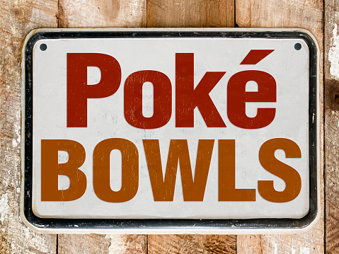 Poke Bowl Sign