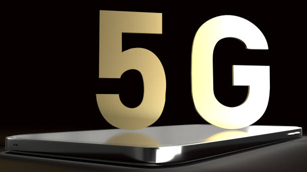 istock The 5g gold on smart phone 3d rendering for technology content. 1206981375
