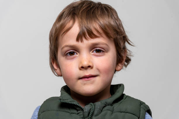 istock Child boy looking at the camera 1206983783