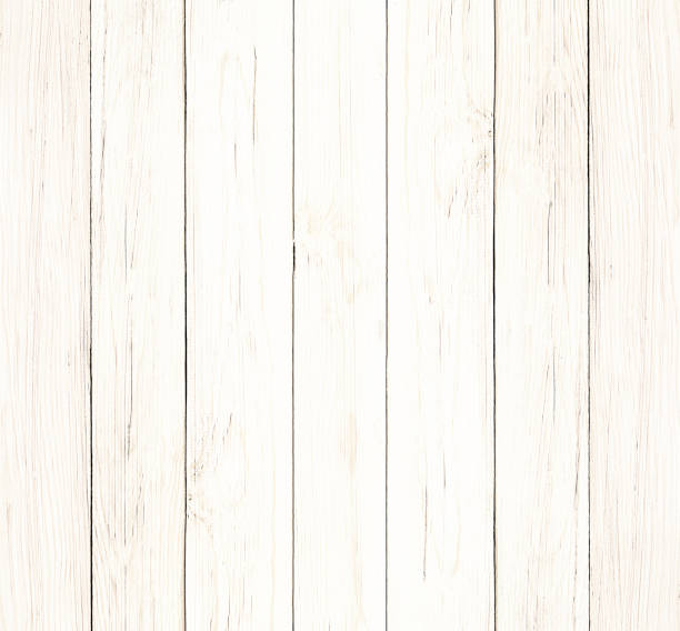 istock Wooden wall texture background, gray-white vintage color 1206985345