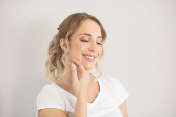 istock If perfection had a face hers would be it. 1206989967
