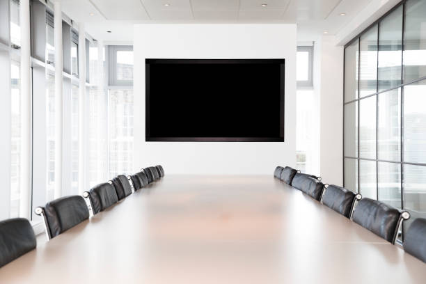 istock Meeting boardroom in high class office 1206991691