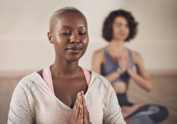 istock Meditation put this smile on my face 1206992943