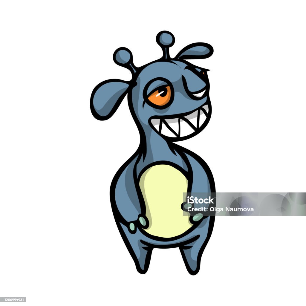 Ilustración de Hermosos Monstruos De Dibujos Animados Alegres Y Lindos Con Grandes Dientes De Color Azul y más Vectores Libres de Derechos de Monstruo - iStock Ilustración de Hermosos Monstruos De Dibujos Animados Alegres Y Lindos Con Grandes Dientes De Color Azul y más Vectores Libres de Derechos de Monstruo - iStock