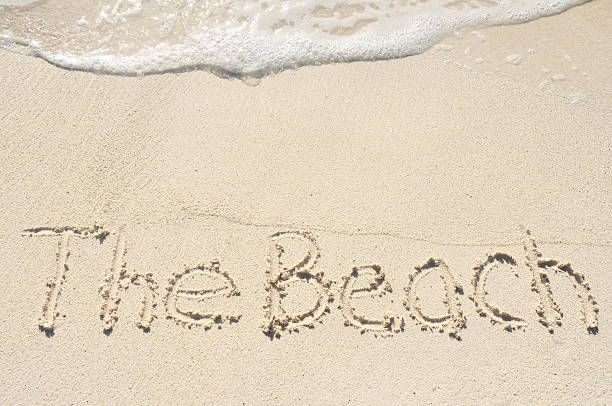 istock The Beach Written in Sand 120699515